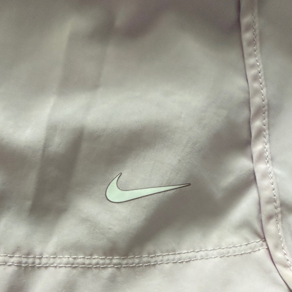 Nike Women's Light Pink Athletic Shorts - Picture 3 of 5